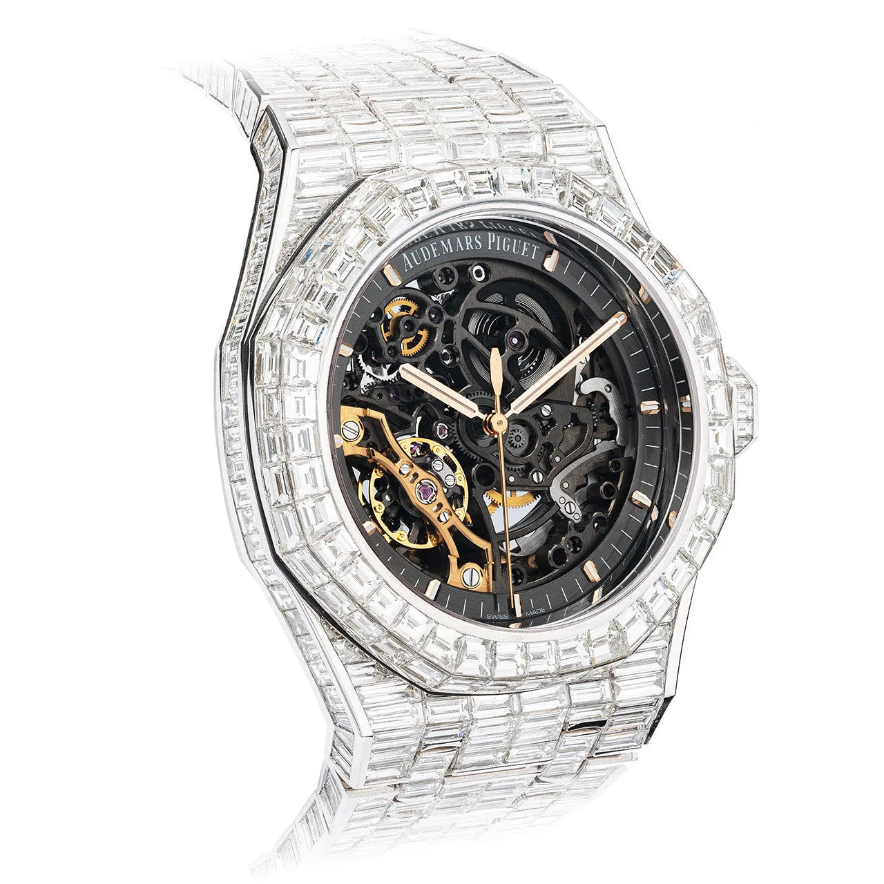 Audemars Piguet Royal Oak Skeleton with Baguette Diamonds