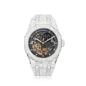 Audemars Piguet Royal Oak Skeleton with Baguette Diamonds