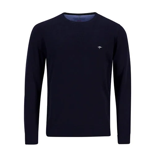 Fynch Hatton navy blue pullover