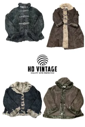 HD504 Ladies Sherling Coats - 11 pcs