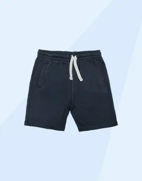 Men's Fleece Shorts-Blue