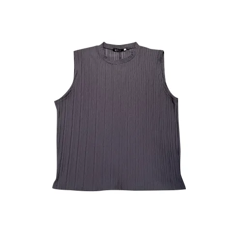 MEN'S PLEATED SLEEVELESS