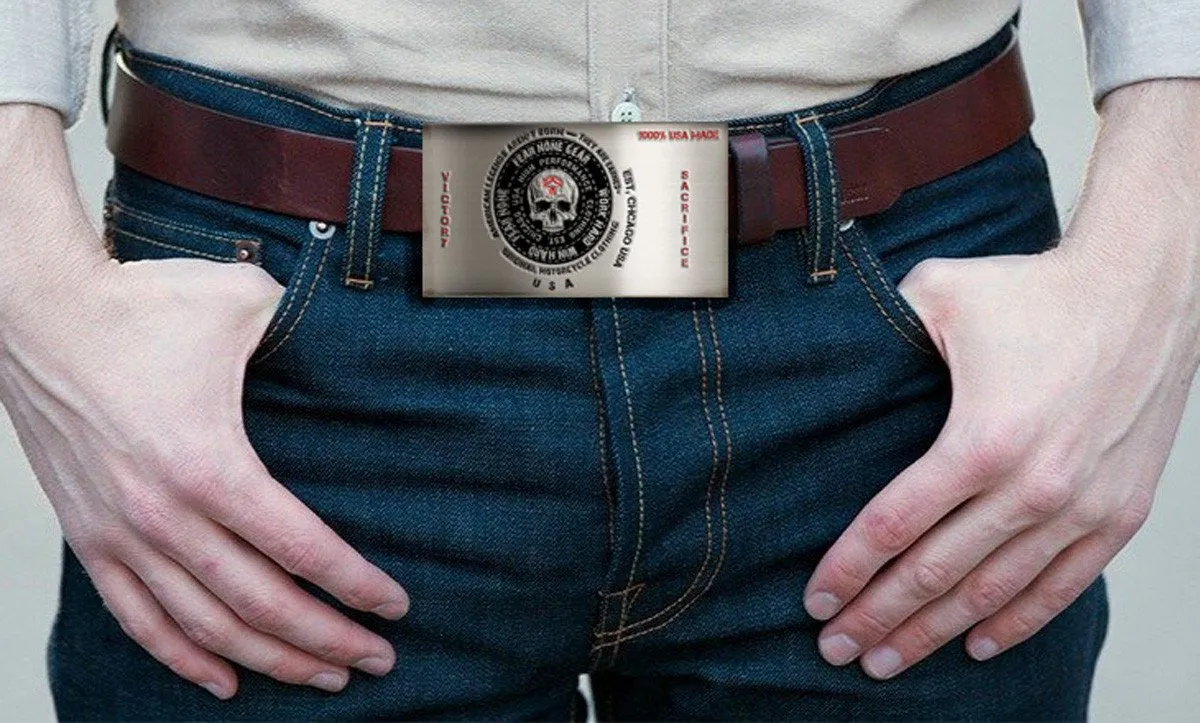 Official FEAR-NONE Skull Rider Buckle