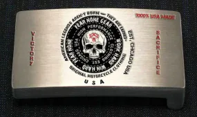 Official FEAR-NONE Skull Rider Buckle