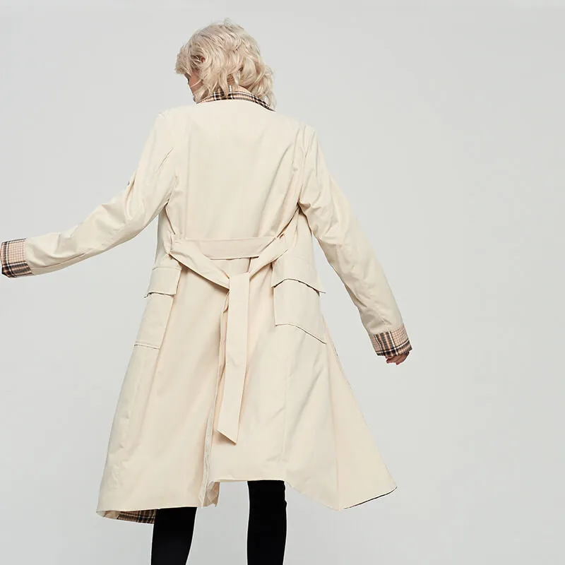 OL Double Breasted Trench Coat