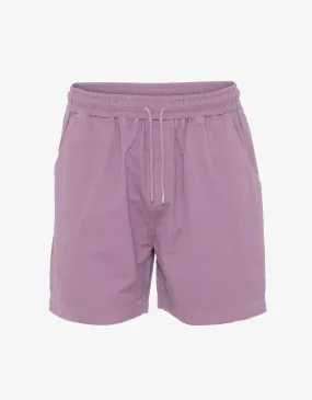 Organic Twill Shorts - Pearly Purple