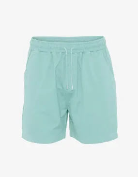 Organic Twill Shorts - Teal Blue